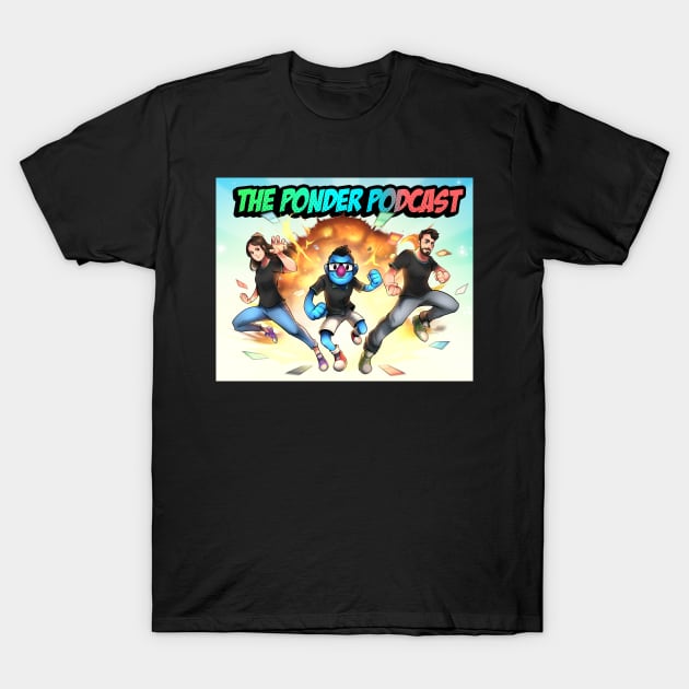 The Ponder Podcast T-Shirt by Ponder